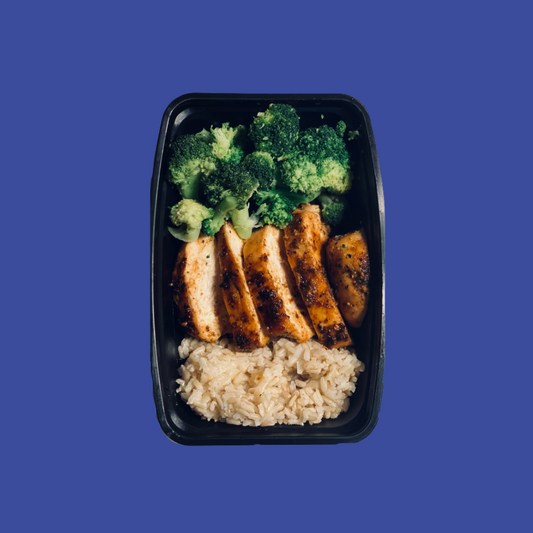 BBQ Chicken, Broccoli & Rice
